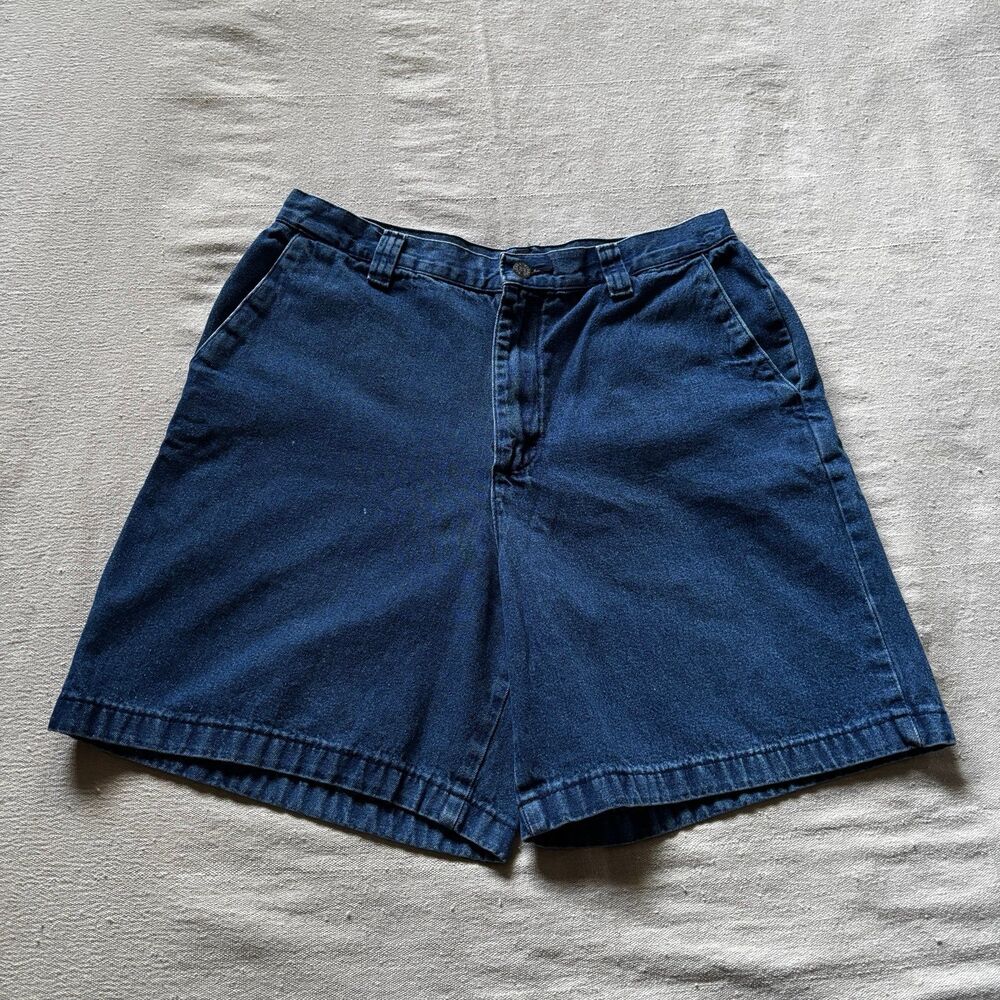 Vintage Riders Casuals High Waisted Denim Shorts 100% Cotton